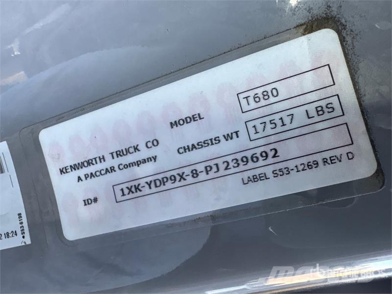 Kenworth T680 Tractor Units