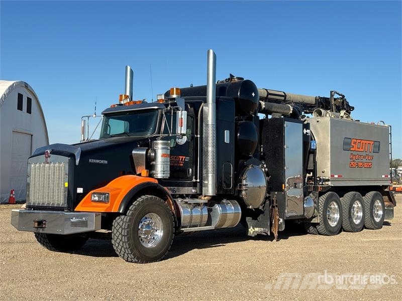 Kenworth T800 콤비/진공 트럭