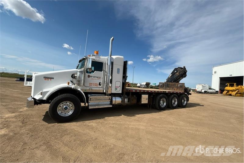 Kenworth T800 شاحنات الرافعات