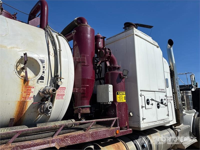 Kenworth T800 Kombinētās vakumsūkņa mašīnas