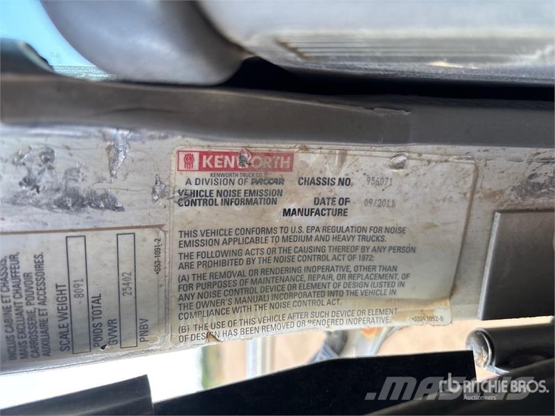 Kenworth T800 Cabinas e interior