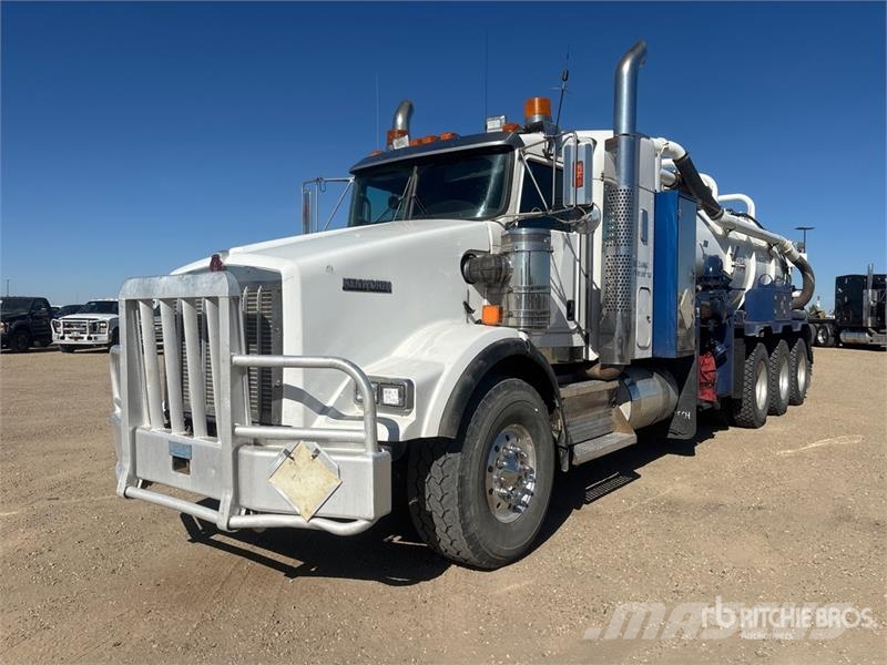 Kenworth T800 Kombinētās vakumsūkņa mašīnas