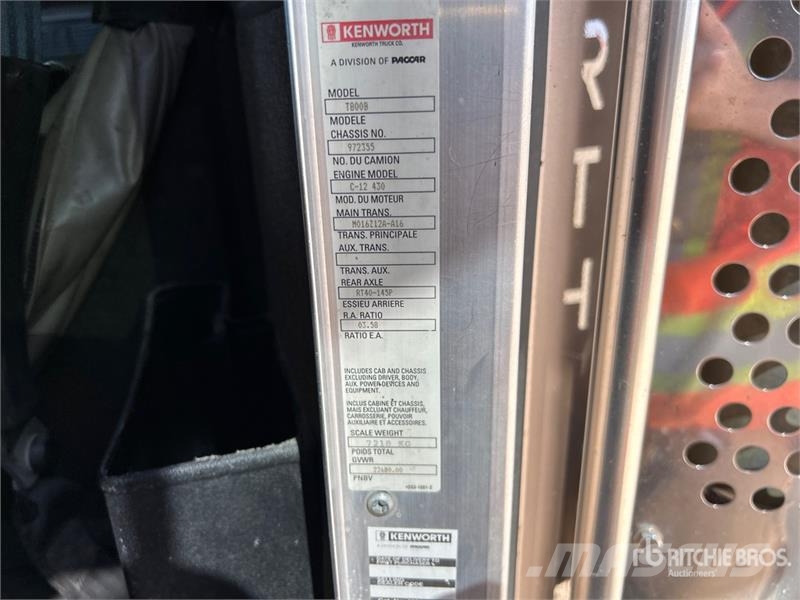 Kenworth T800 Vetopöytäautot