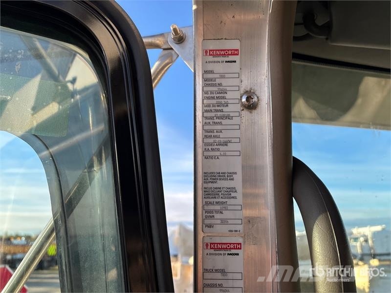 Kenworth T800 Tippbilar