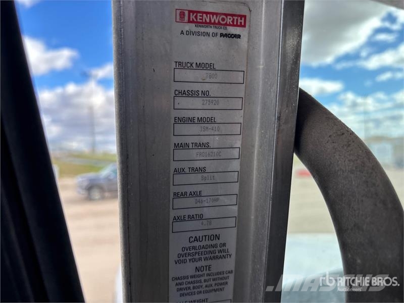 Kenworth T800 Cabins and interior
