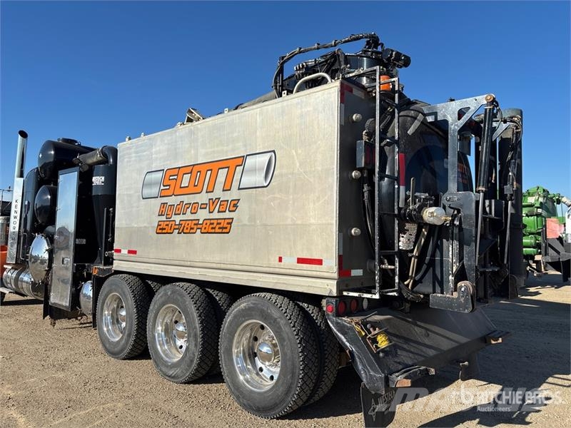 Kenworth T800 콤비/진공 트럭