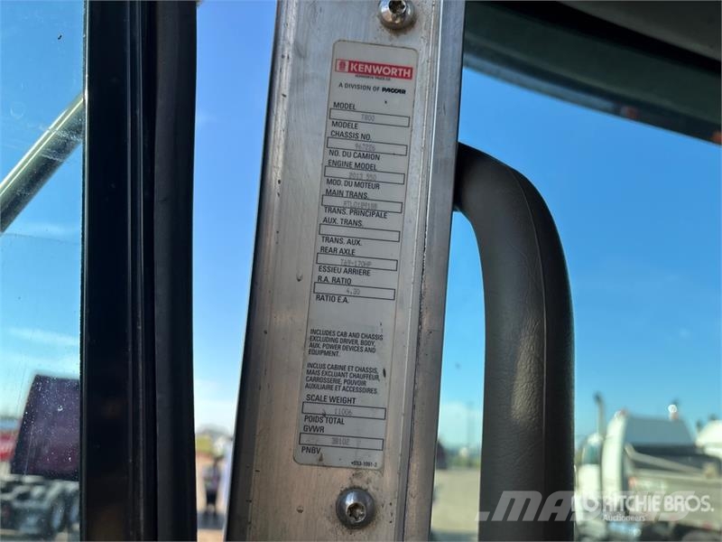 Kenworth T800 콤비/진공 트럭