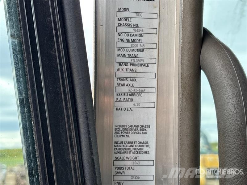 Kenworth T800 Cavalos mecânicos