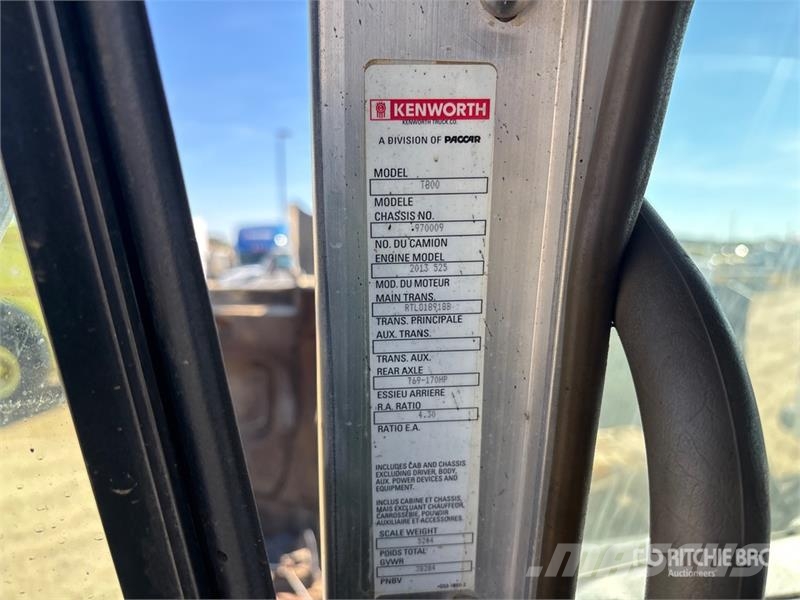 Kenworth T800 Kombinētās vakumsūkņa mašīnas