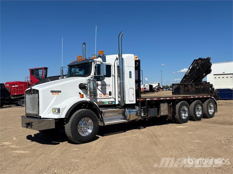 Kenworth T800 شاحنات الرافعات