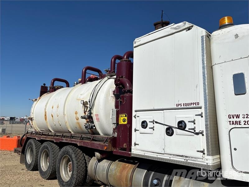 Kenworth T800 Kombinētās vakumsūkņa mašīnas