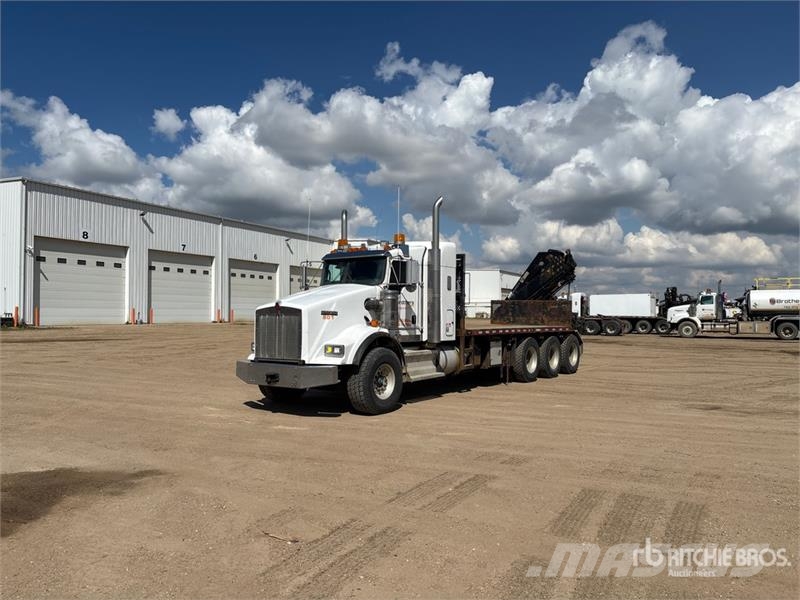 Kenworth T800 شاحنات الرافعات