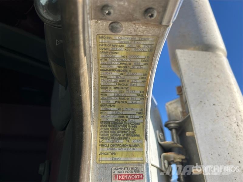 Kenworth T800 Kamioni za vodu