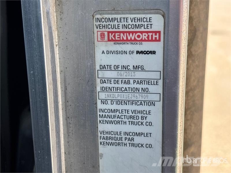 Kenworth T800 كابينة والداخلية