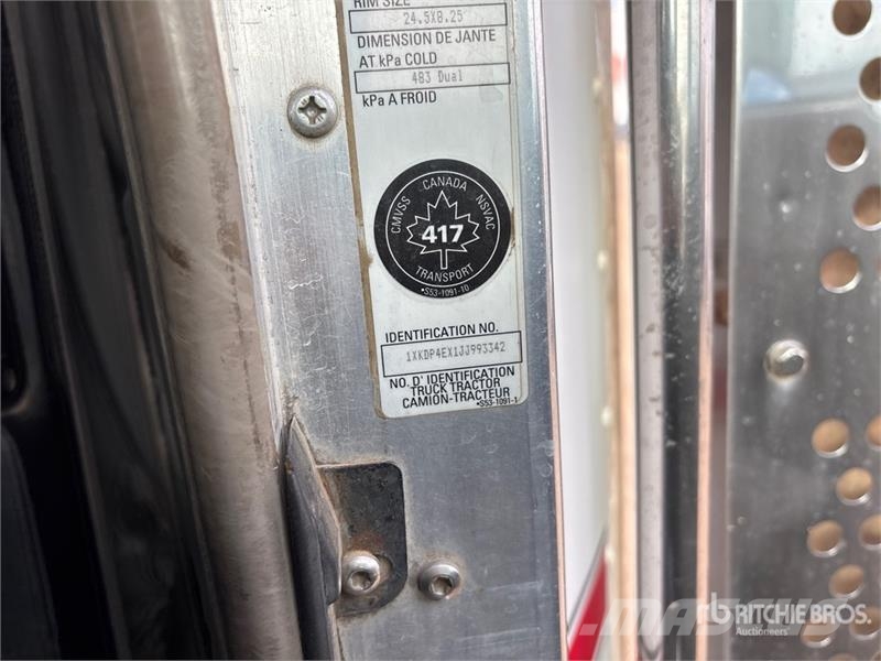 Kenworth T800 트랙터 유닛