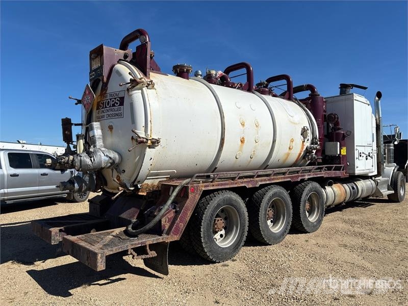 Kenworth T800 Kombinētās vakumsūkņa mašīnas