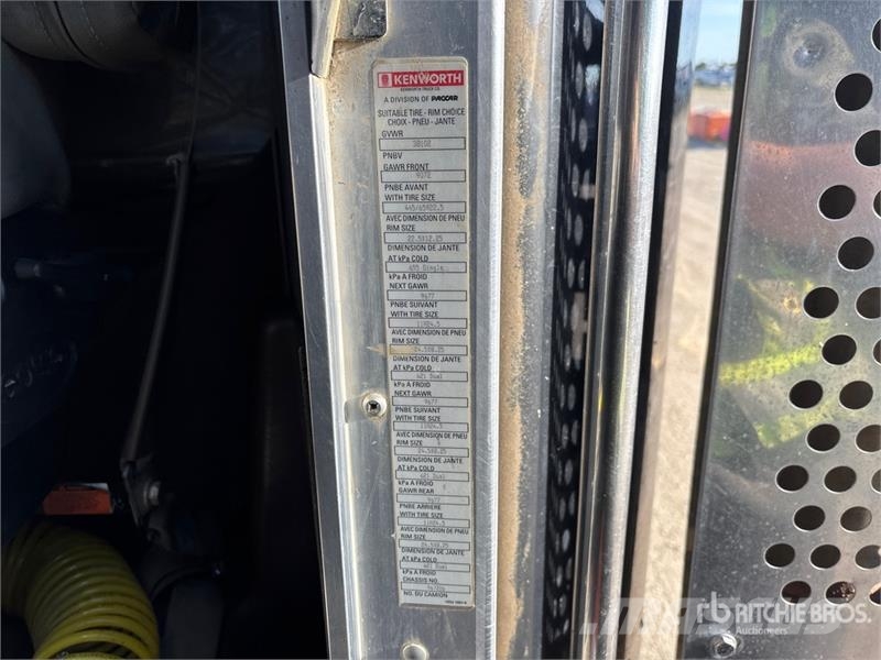 Kenworth T800 콤비/진공 트럭