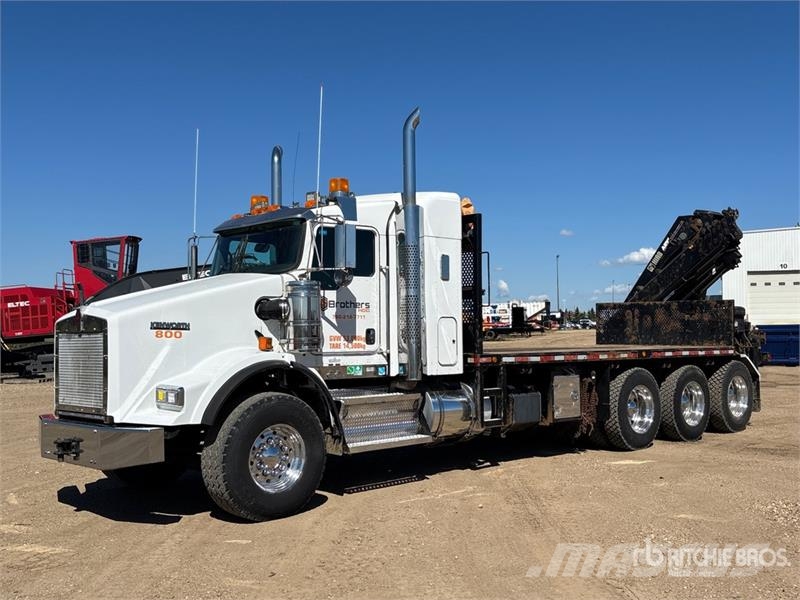 Kenworth T800 شاحنات الرافعات