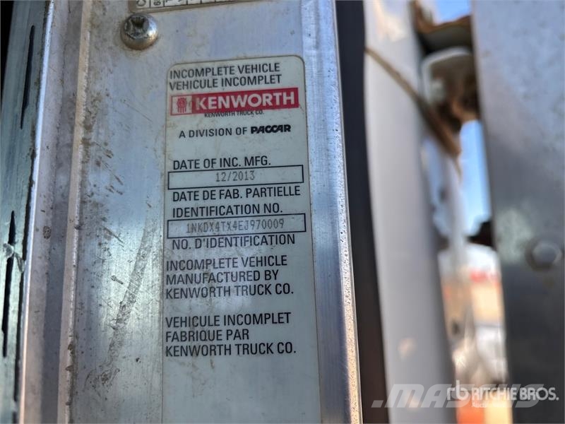 Kenworth T800 Kombinētās vakumsūkņa mašīnas