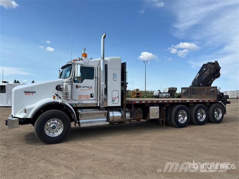 Kenworth T800 شاحنات الرافعات