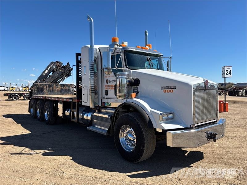 Kenworth T800 شاحنات الرافعات