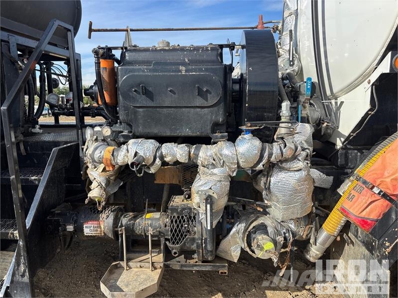 Kenworth T800 60 bbl 6x4 Hot Oil Truck Equipamento de processamento