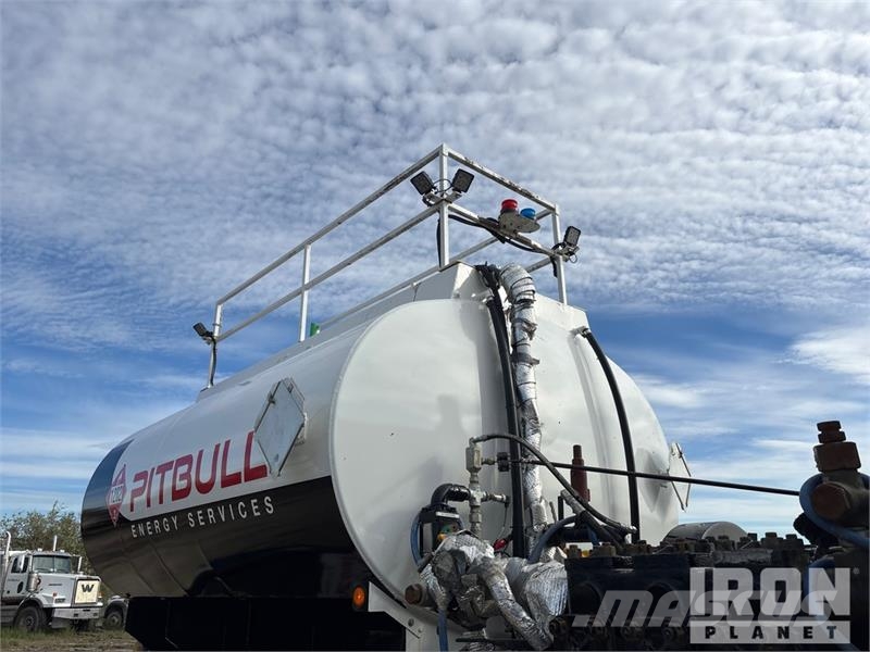 Kenworth T800 60 bbl 6x4 Hot Oil Truck Equipamento de processamento