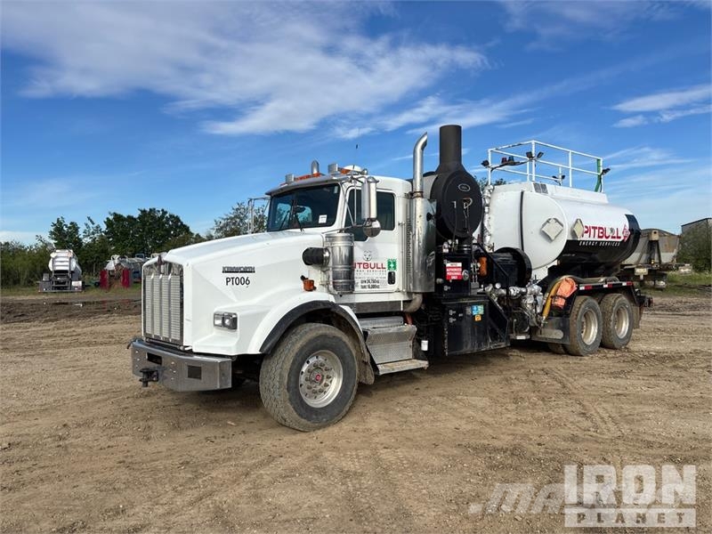 Kenworth T800 60 bbl 6x4 Hot Oil Truck Equipamento de processamento