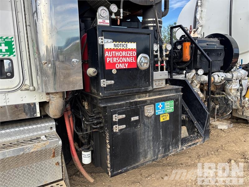 Kenworth T800 60 bbl 6x4 Hot Oil Truck Equipamento de processamento