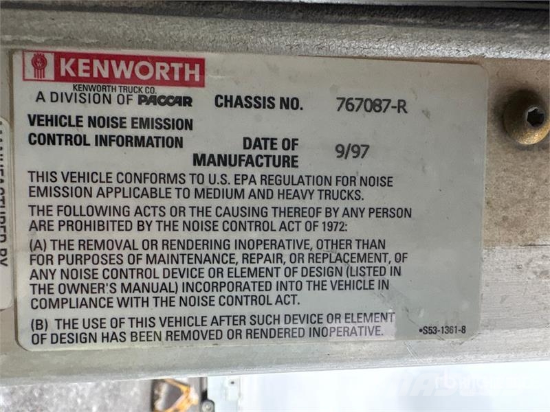 Kenworth T800 6x4 Sleeper Tow Truck Recovery vozila