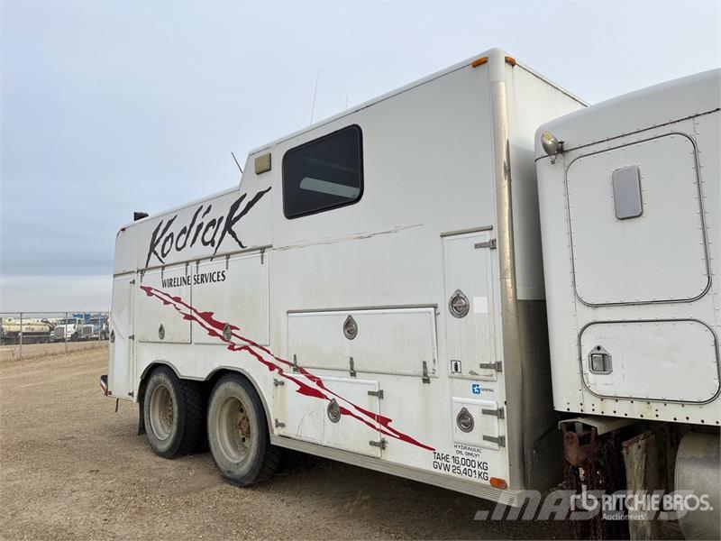 Kenworth T800 6x4 Sleeper Wireline Logging Truck (Inoperabl Perdirbimo įranga