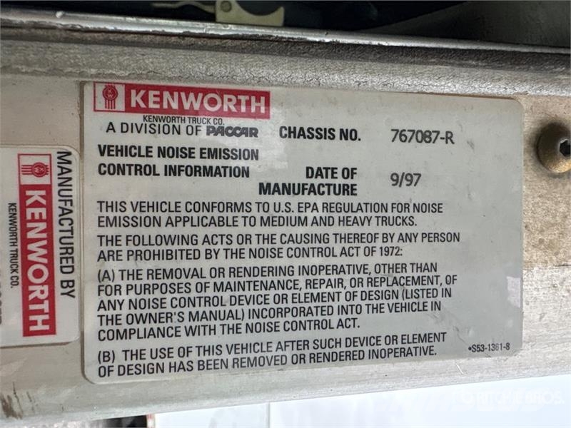 Kenworth T800 6x4 Sleeper Tow Truck Recovery vozila