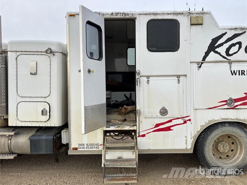 Kenworth T800 6x4 Sleeper Wireline Logging Truck (Inoperabl Perdirbimo įranga