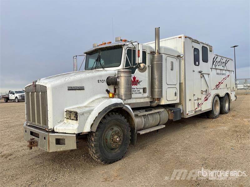 Kenworth T800 6x4 Sleeper Wireline Logging Truck (Inoperabl Perdirbimo įranga
