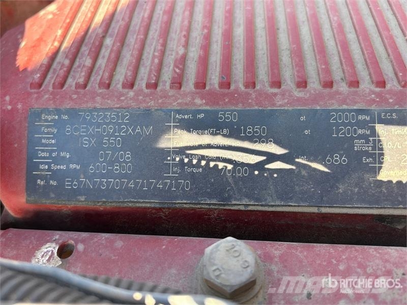 Kenworth T800 8x6 Sleeper Winch Truck Vyslobodzovacie vozidlá