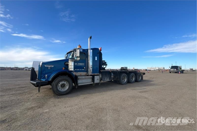 Kenworth T800 8x6 Winch Truck Evakuators ar manipulatoru