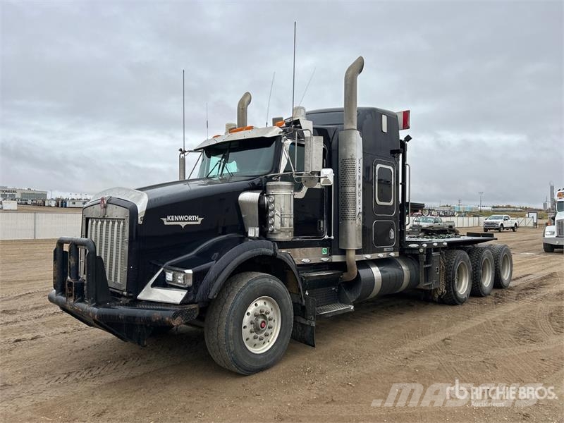Kenworth T800 Sleeper Winch Truck Pagalbos kelyje automobiliai