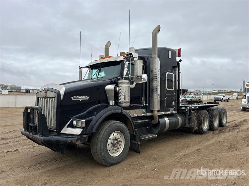 Kenworth T800 Sleeper Winch Truck Pagalbos kelyje automobiliai