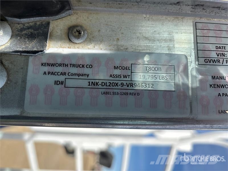 Kenworth T800B Ūdens mašīnas