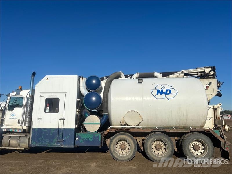 Kenworth T800B Kombinētās vakumsūkņa mašīnas