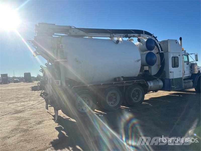 Kenworth T800B Kombinētās vakumsūkņa mašīnas