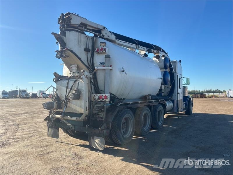 Kenworth T800B Kombinētās vakumsūkņa mašīnas