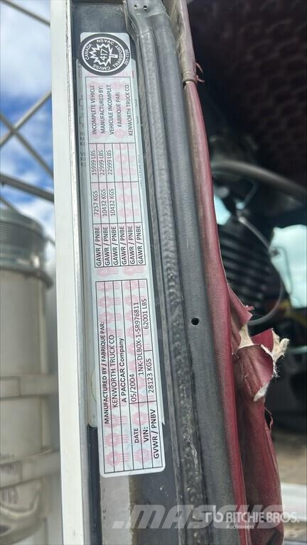 Kenworth T800B مركبات إصلاح الأعطال