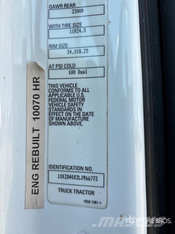 Kenworth T880 Prime Movers