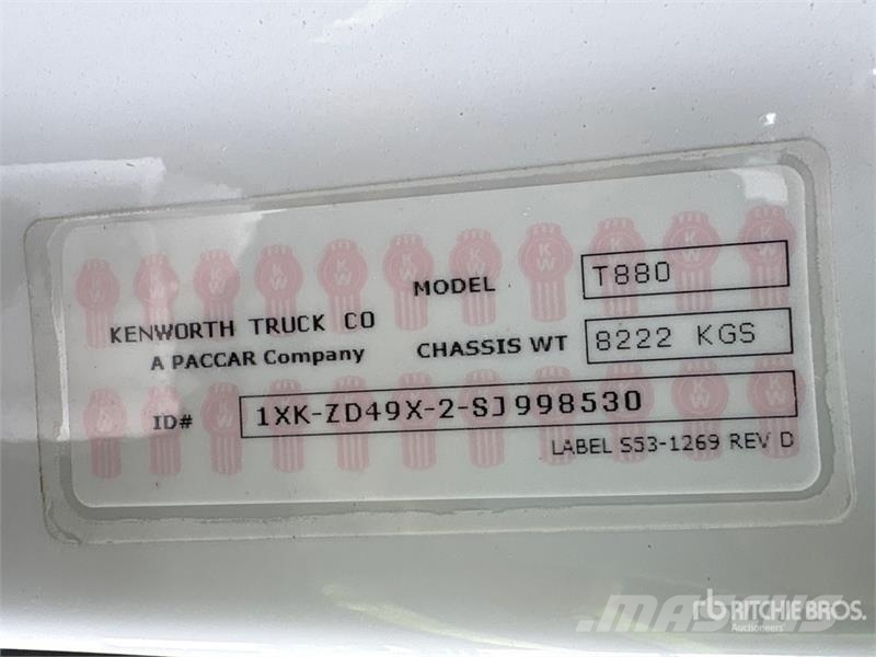 Kenworth T880 牵引车