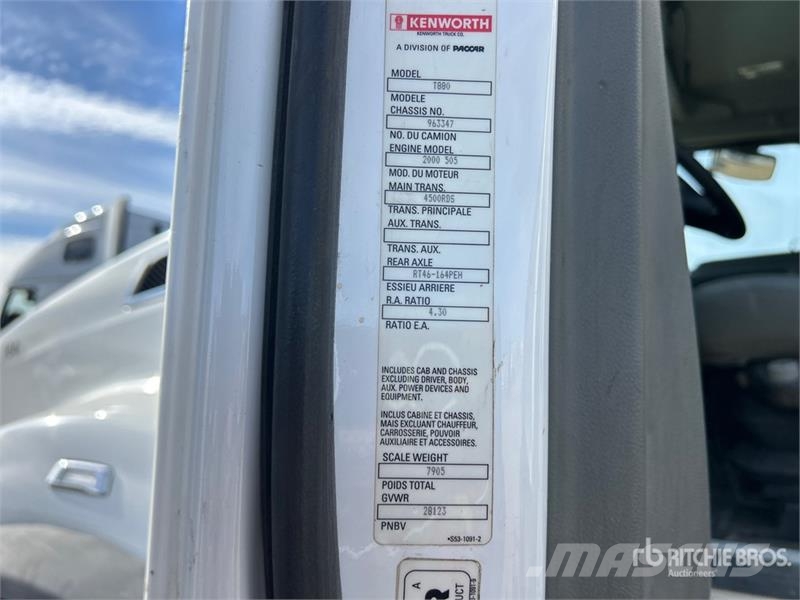 Kenworth T880 Самоскиди