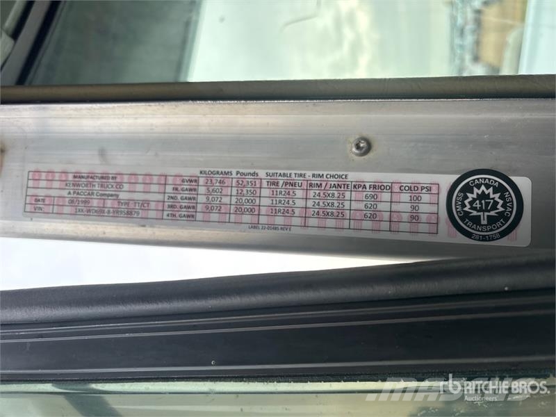 Kenworth W900 트랙터 유닛