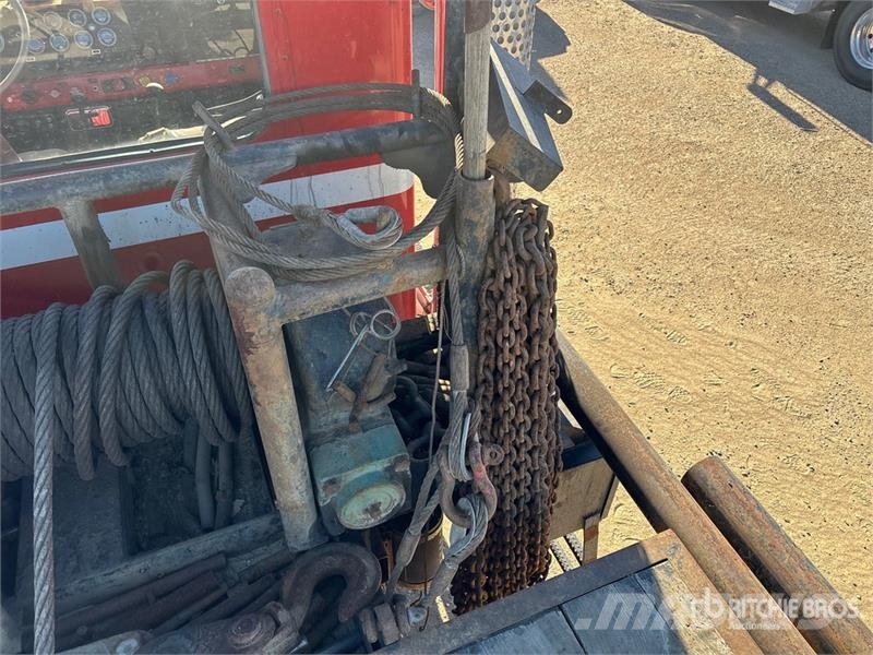 Kenworth W900 6x4 Bed Truck Pritschenwagen/Pritschenwagen mit Seitenklappe