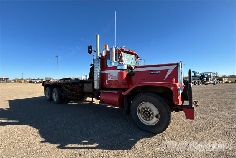 Kenworth W900 6x4 Bed Truck Pritschenwagen/Pritschenwagen mit Seitenklappe