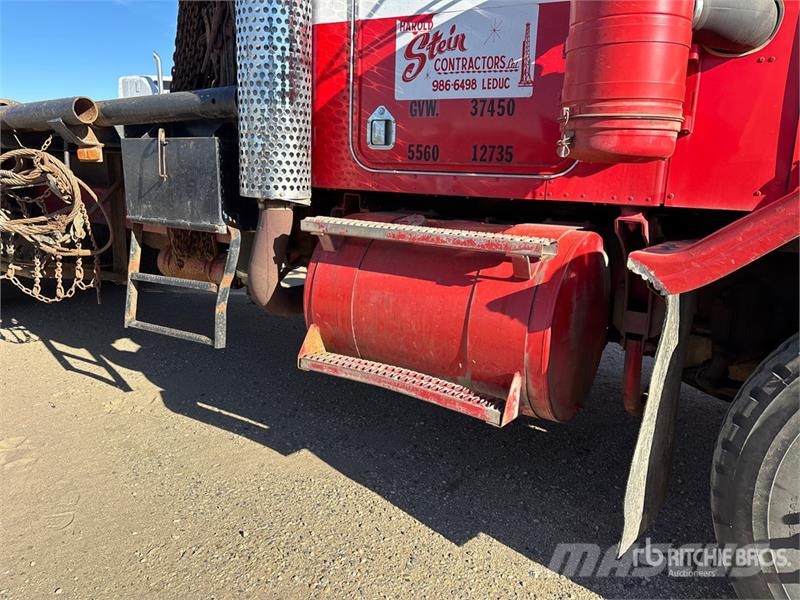 Kenworth W900 6x4 Bed Truck Pritschenwagen/Pritschenwagen mit Seitenklappe
